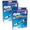 EXPO® Low-Odor Dry Erase Markers, Chisel Tip, 8 Colors, 2 Packs of 16